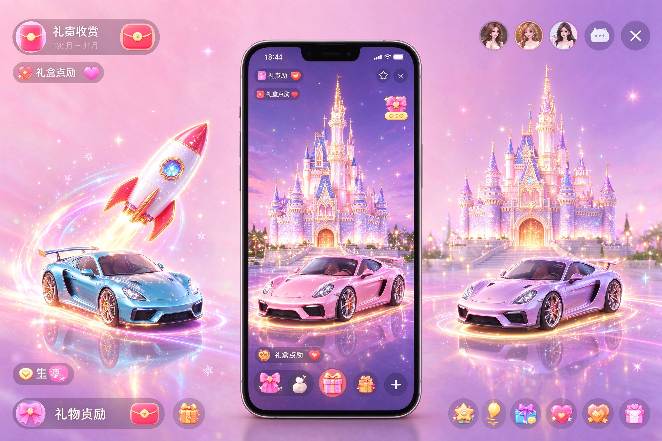 礼物打赏特效